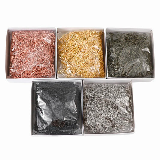 1000PC 1 BOX Gourd Shape Safety Pins Metal Clips Gourd Pins Knitting Cross Stitch Marker Tag Pins Clips for DIY Clothing Kits