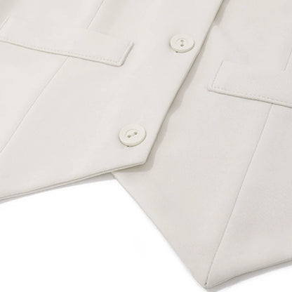 Fairycore Buttom Up Backless Halter Neck Crop Tops +Mini Skirt Matching Suit Outfits Hotsweet 2 Piece Skirt Set Streetwear