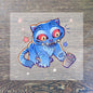 K Pop Demon Hunters Cartoon Iron on Patches for Clothing Kawaii DIY Heat Transfer Stickers Adult Children Clothes Custom Sticker