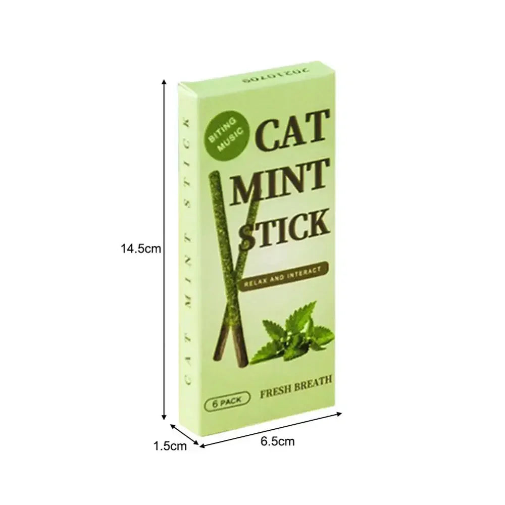 Natural Matatabi Cat Stick Mint Caught Bite Excited Rods Silvervine For Cat Teeth Cleaning Treating Pet Supply Cat Toys