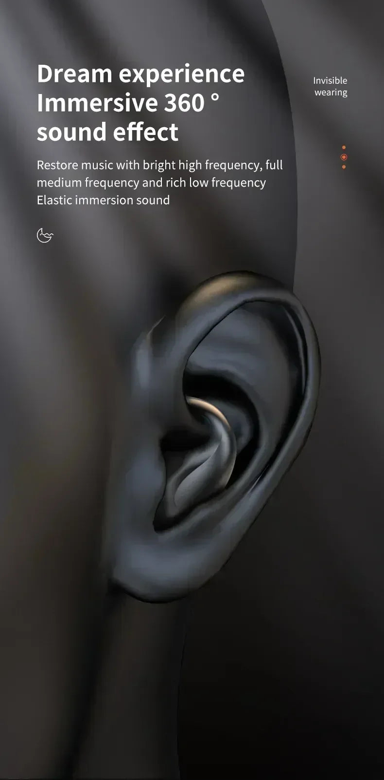 X55 Earphones Wireless Earphones Headphones Noise Reduction Sport Game Sleep Bluetooth 5.0 Earbuds HIFI