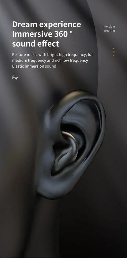 X55 Earphones Wireless Earphones Headphones Noise Reduction Sport Game Sleep Bluetooth 5.0 Earbuds HIFI